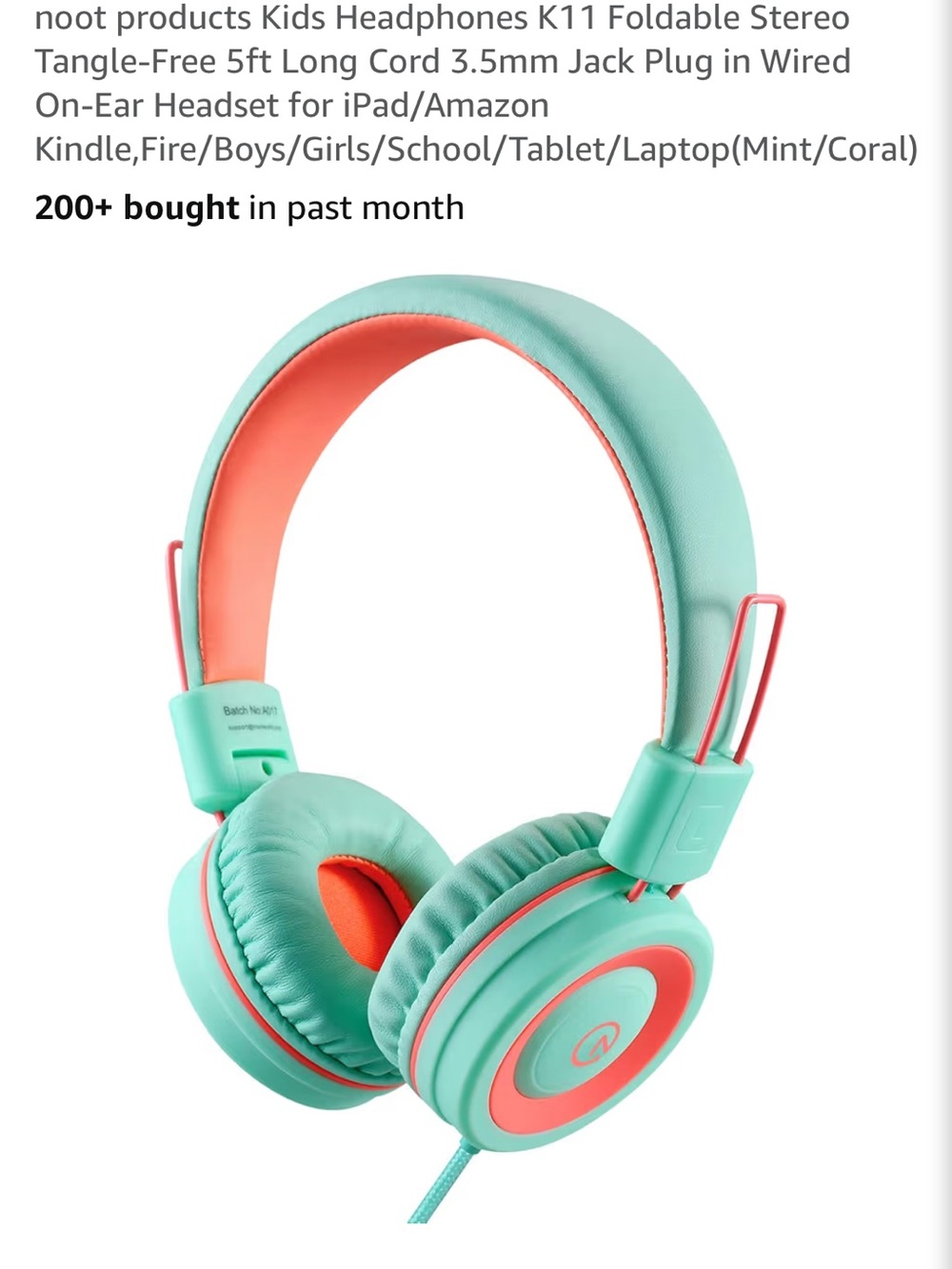 Headphones for kids